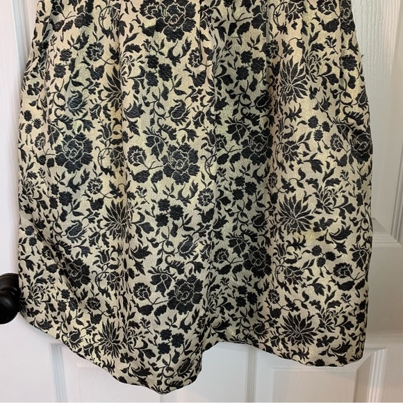 Jack by BB Dakota Sparkling Champagne Floral Cocktail Dress, size 8 - Picture 7 of 9